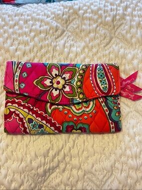 Pink Swirls Vera Bradley Wallet